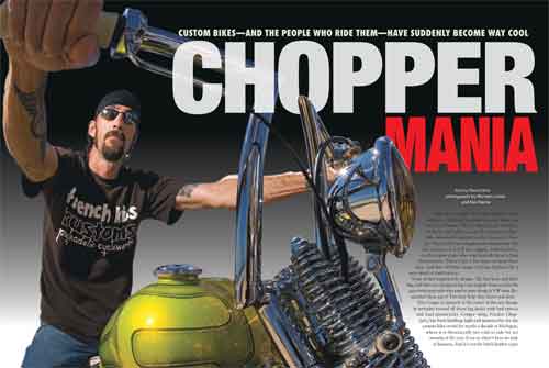 Spread one of Chopper Mania feature