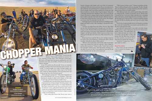 Spread three of Chopper Mania feature