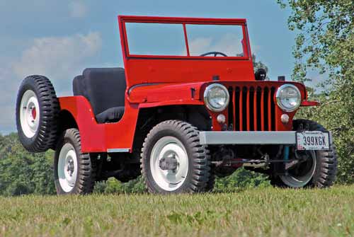Willys CJ-2A—also known as the Jeep Universal