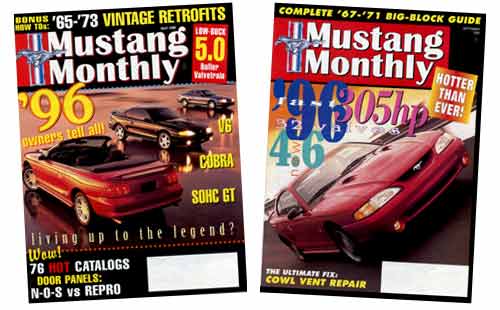 Mustang Monthly Covers