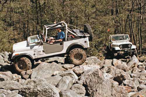 Rock crawling