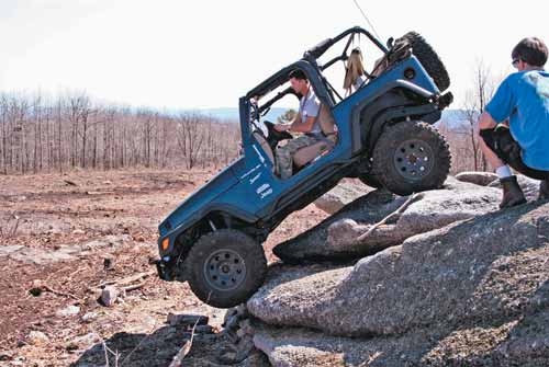 Rock crawling