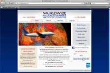 Worldwide Package Express website
